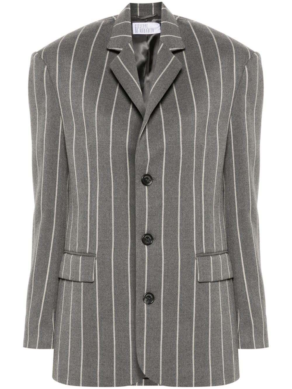 Giuseppe Di Morabito pinstriped blazer - Grey von Giuseppe Di Morabito