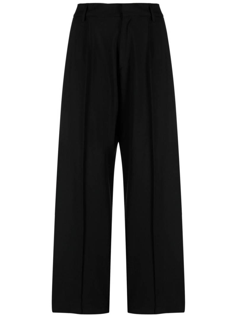 Giuseppe Di Morabito pleated wool trousers - Black von Giuseppe Di Morabito