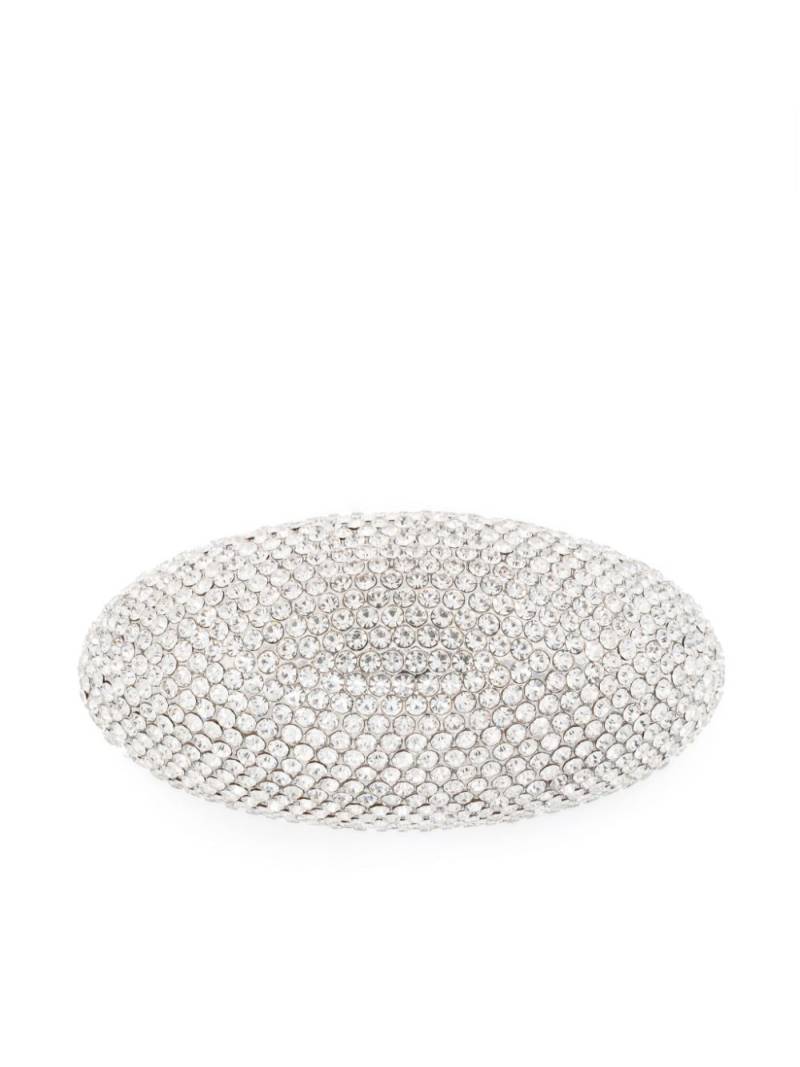 Giuseppe Di Morabito rhinestone-embellished brooch - Silver von Giuseppe Di Morabito