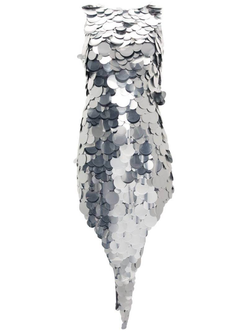 Giuseppe Di Morabito sequin-embellished midi dress - Silver von Giuseppe Di Morabito