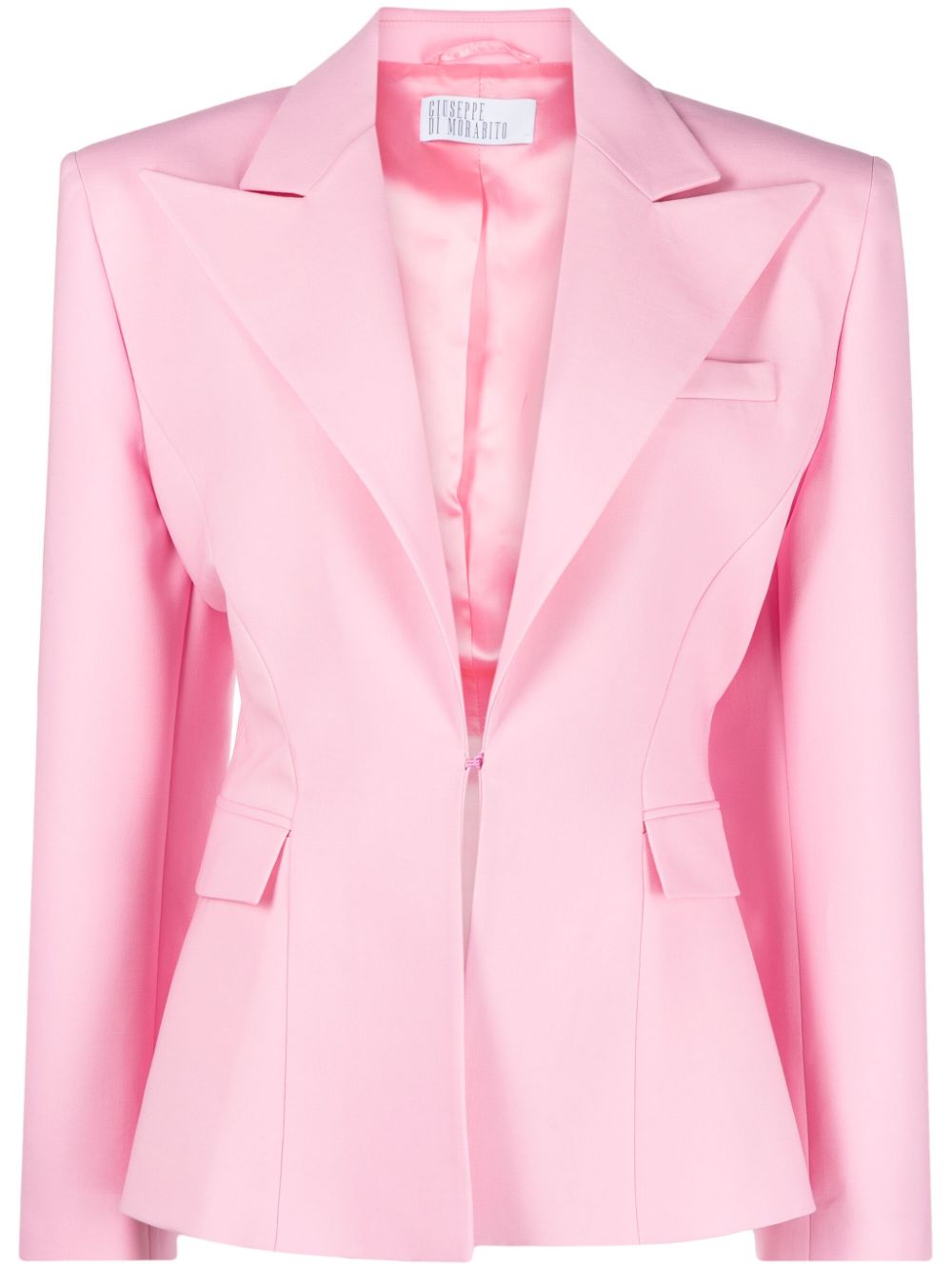 Giuseppe Di Morabito singe-breasted wool blazer - Pink von Giuseppe Di Morabito