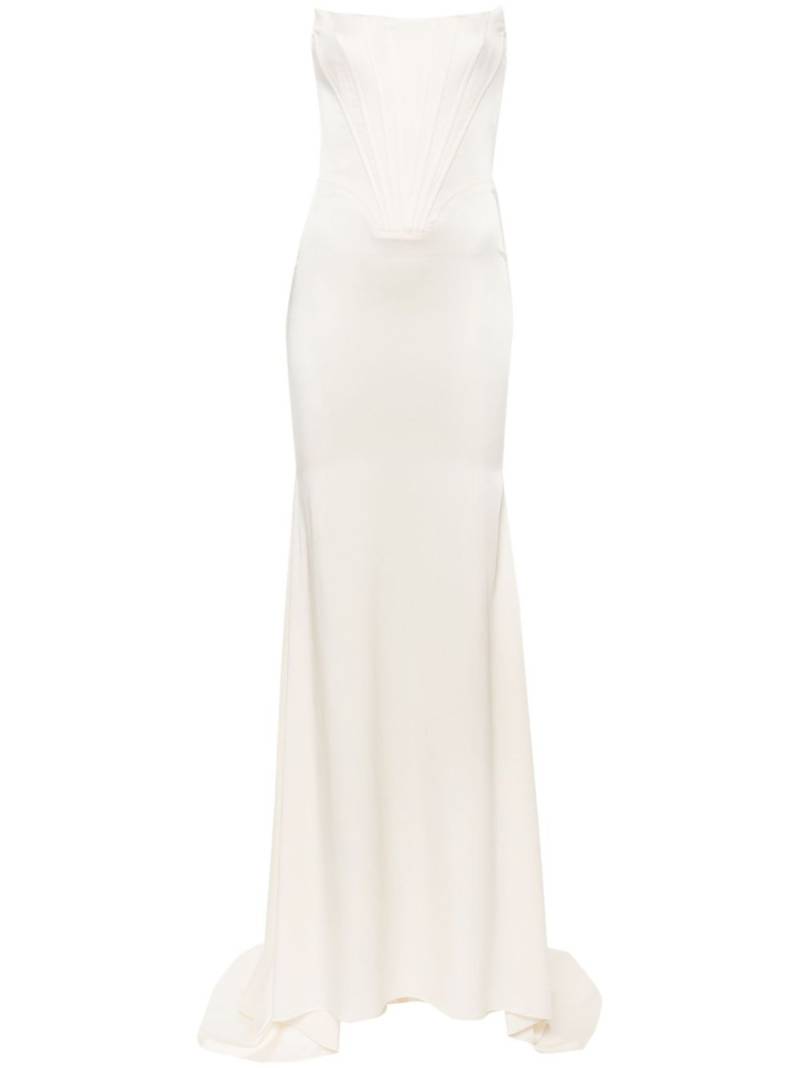 Giuseppe Di Morabito strapless maxi dress - Neutrals von Giuseppe Di Morabito