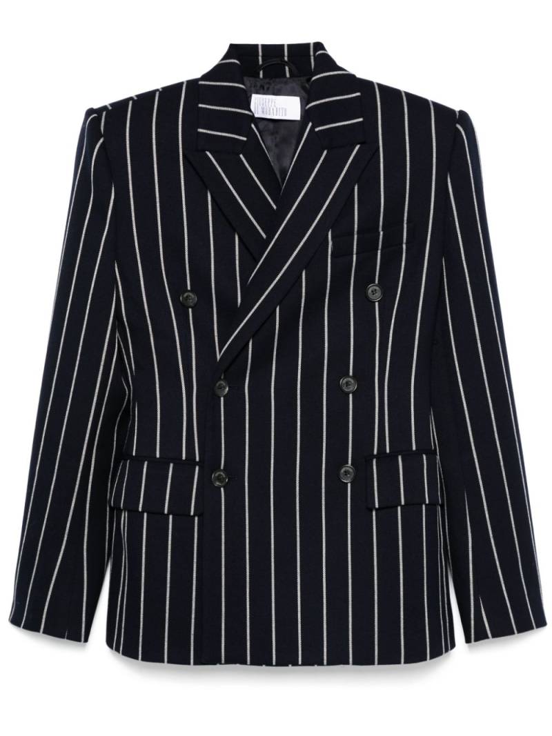 Giuseppe Di Morabito striped blazer - Blue von Giuseppe Di Morabito