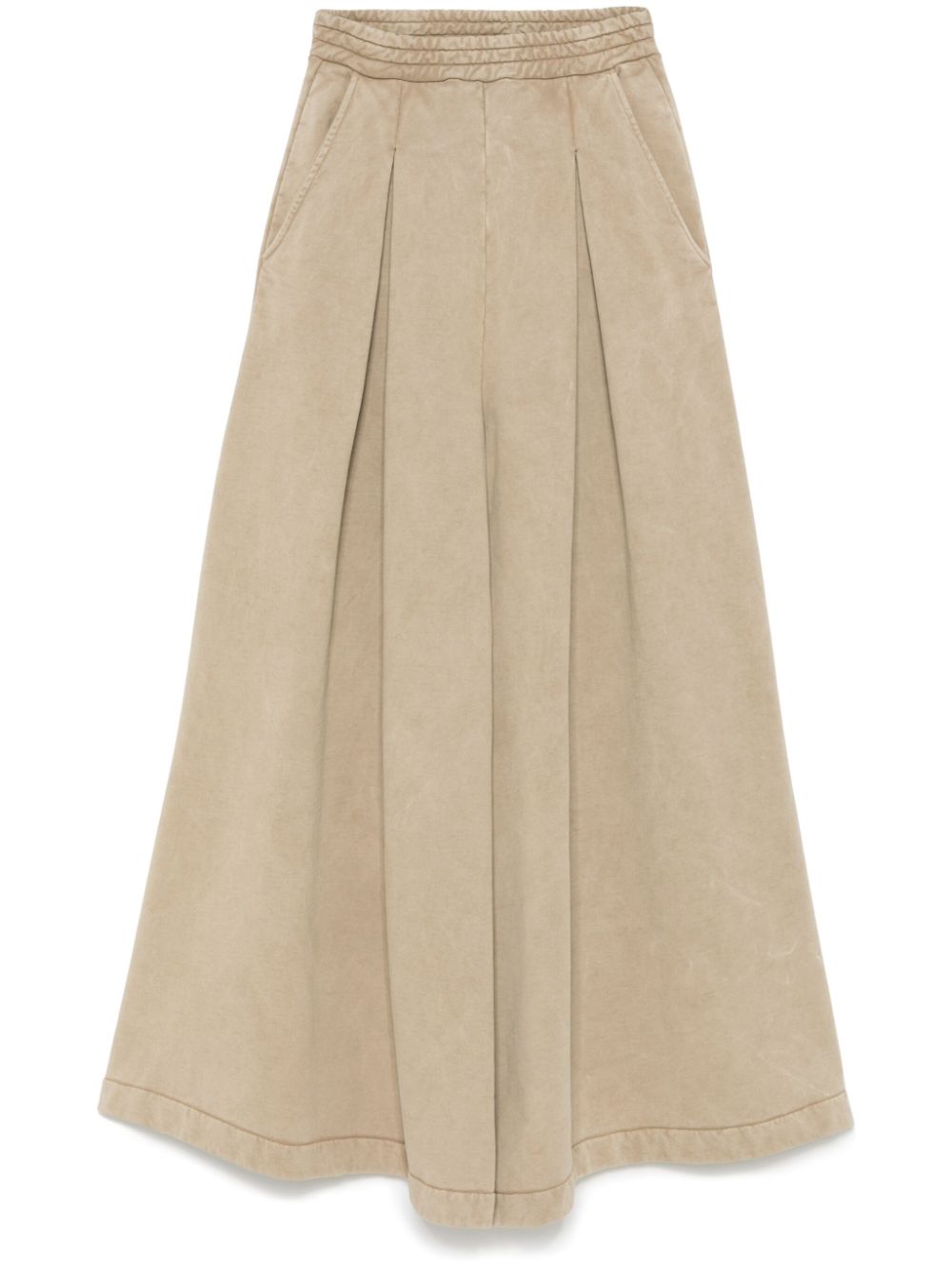 Giuseppe Di Morabito washed-cotton palazzo pants - Neutrals von Giuseppe Di Morabito