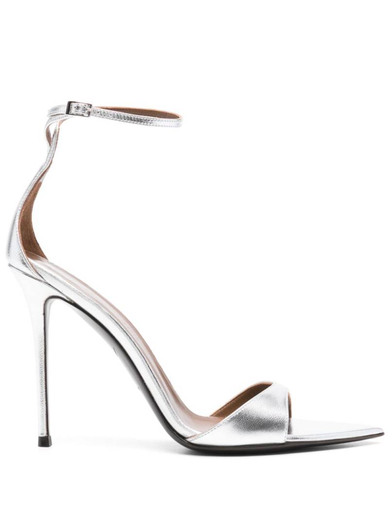 Giuseppe Zanotti 105mm Intriigo sandals - Silver von Giuseppe Zanotti