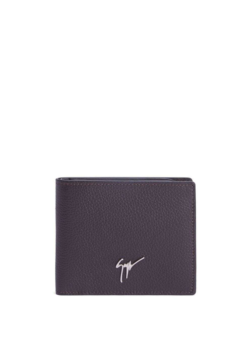 Giuseppe Zanotti Albert leather wallet - Brown von Giuseppe Zanotti