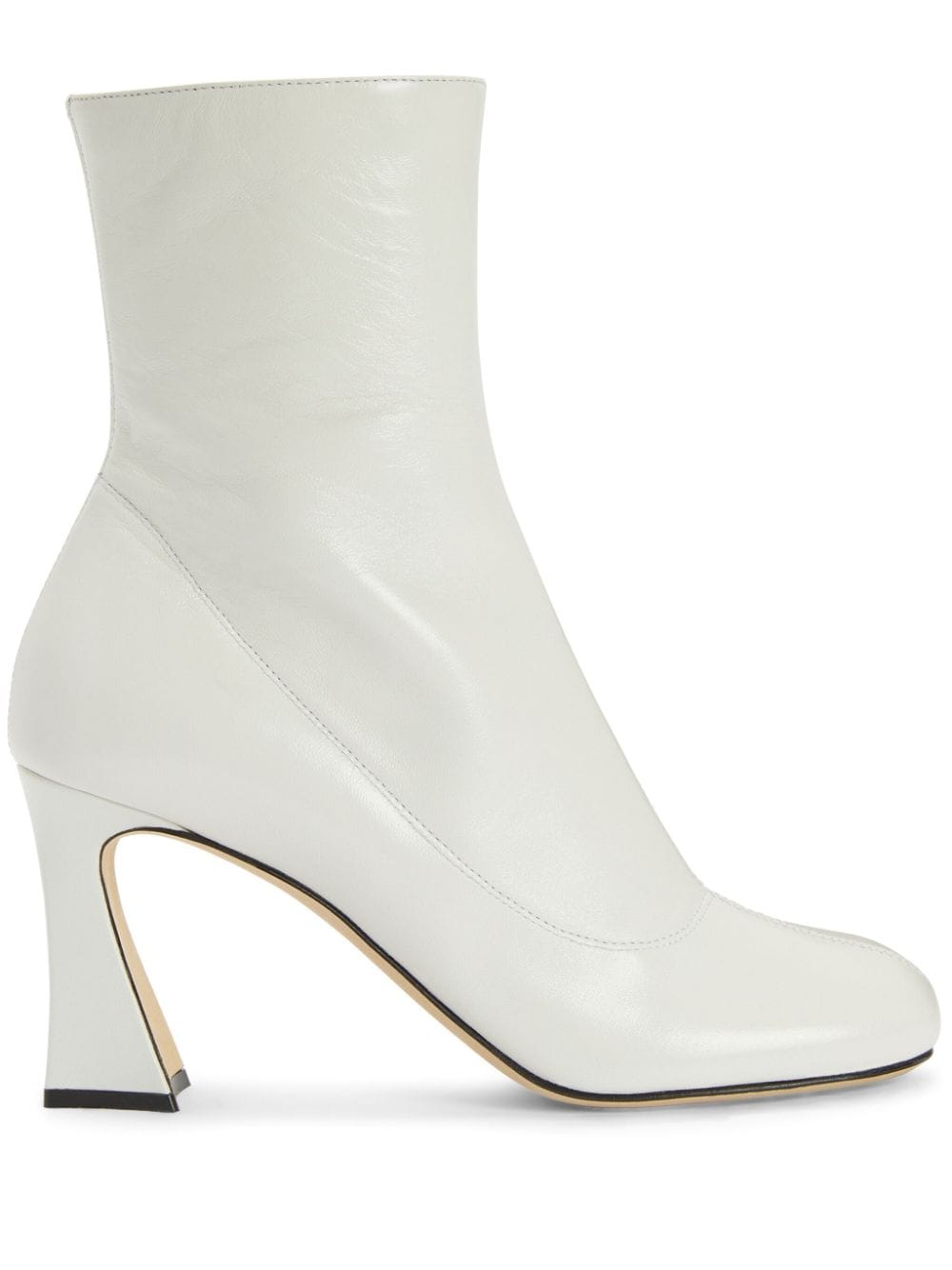 Giuseppe Zanotti Alethaa 85mm leather ankle boots - White von Giuseppe Zanotti