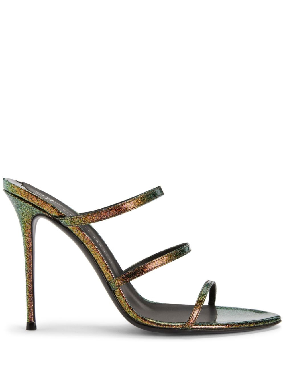 Giuseppe Zanotti Alimha 105mm leather sandals - Green von Giuseppe Zanotti