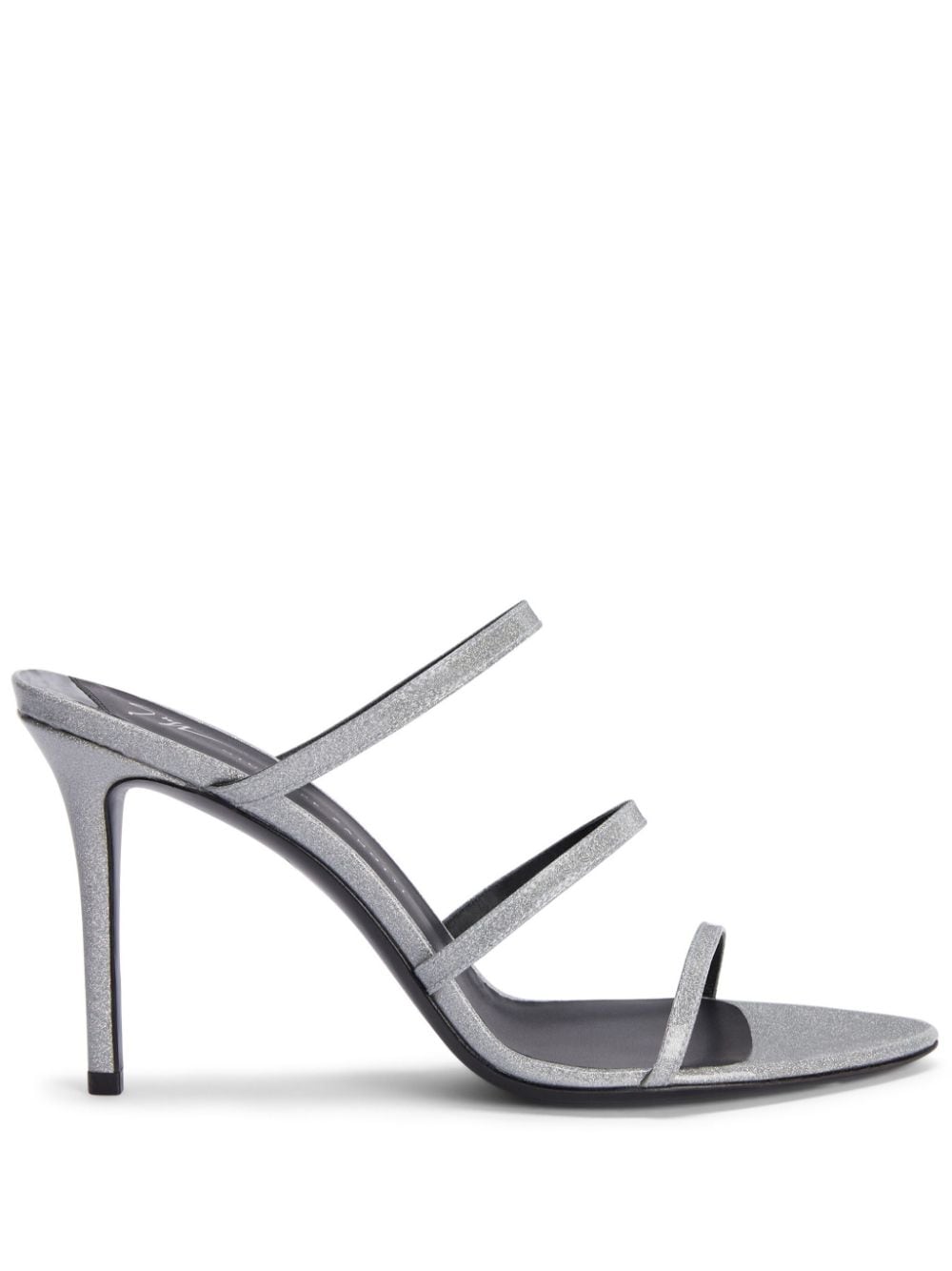 Giuseppe Zanotti Alimha 90mm leather sandals - Silver von Giuseppe Zanotti