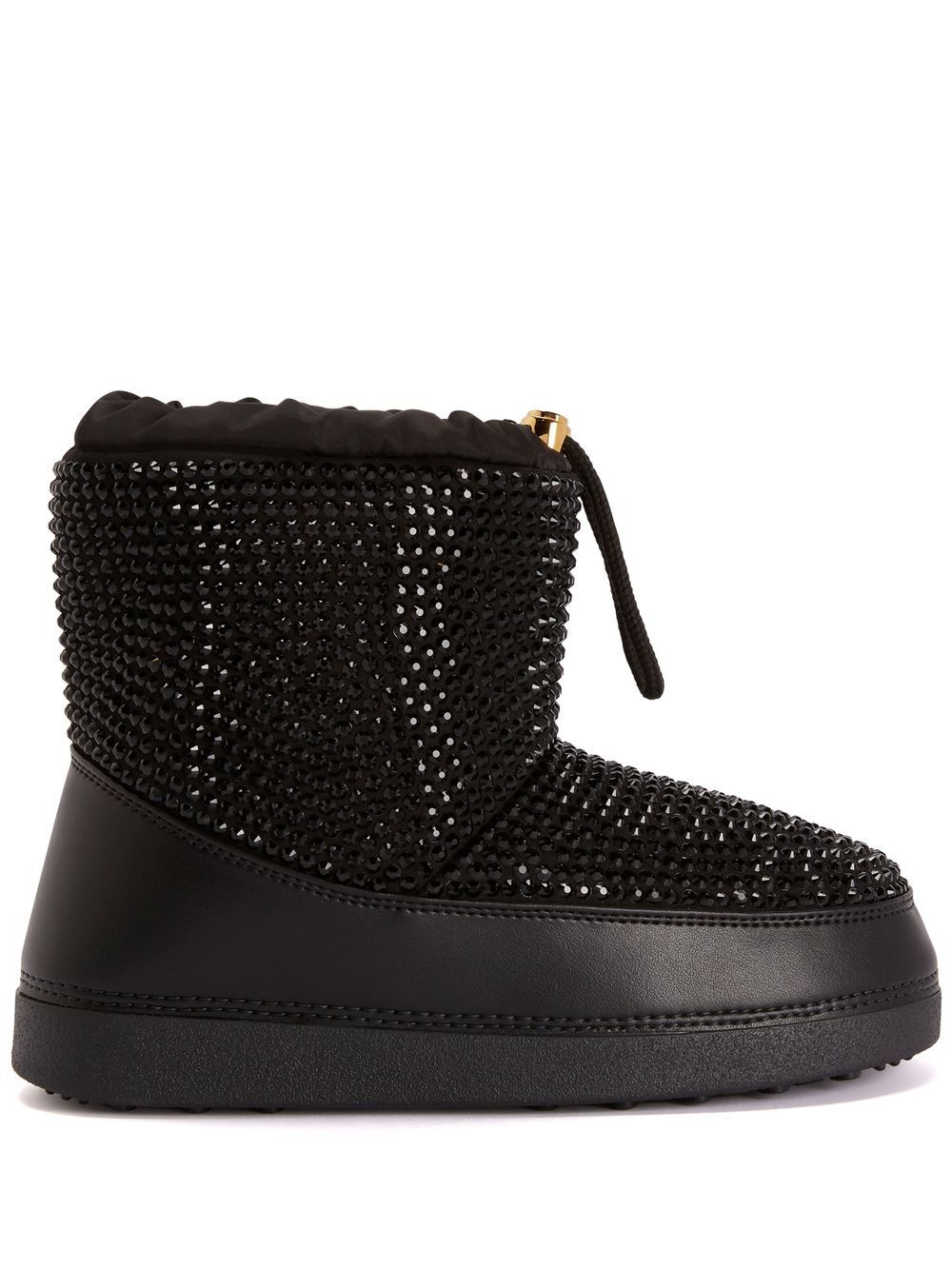 Giuseppe Zanotti Gz-aspen rhinestone-embellished boots - Black von Giuseppe Zanotti