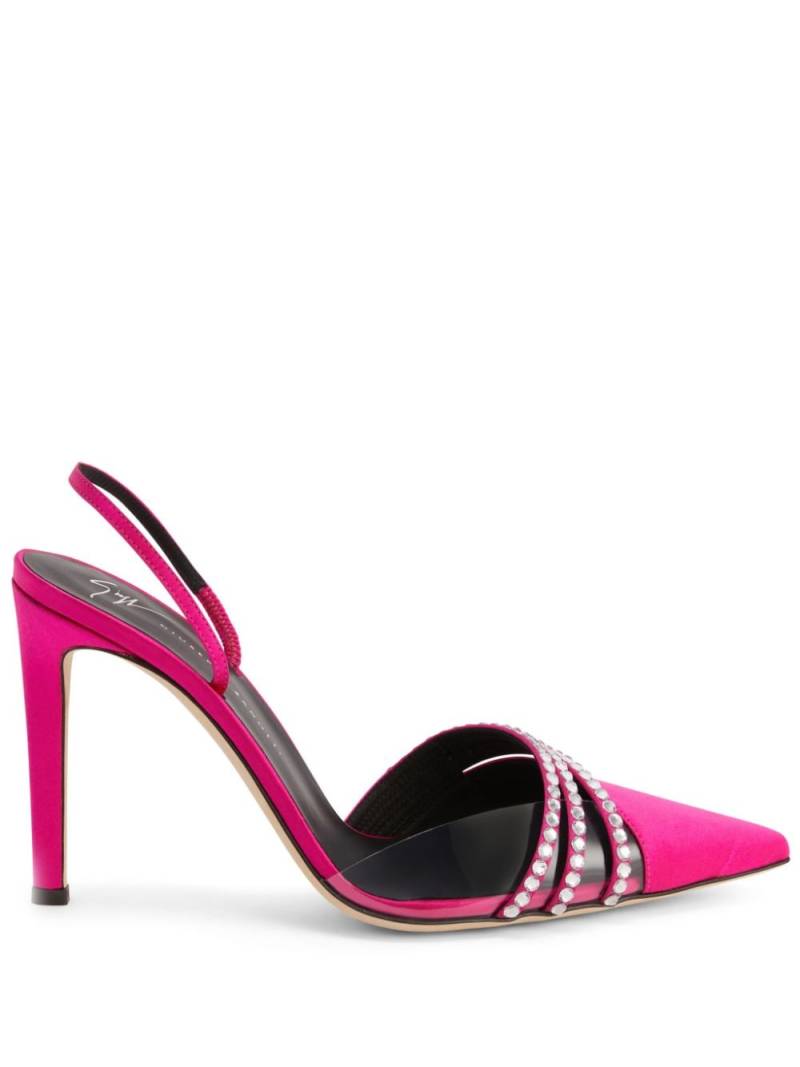 Giuseppe Zanotti Audrine 105mm leather pumps - Pink von Giuseppe Zanotti