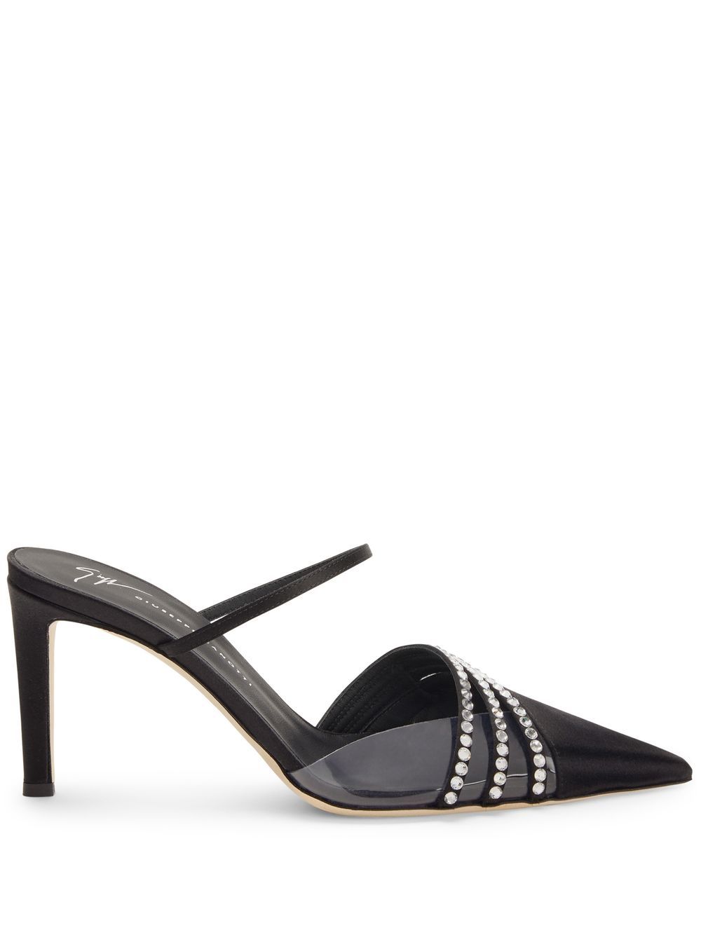 Giuseppe Zanotti Audrine satin pumps - Black von Giuseppe Zanotti