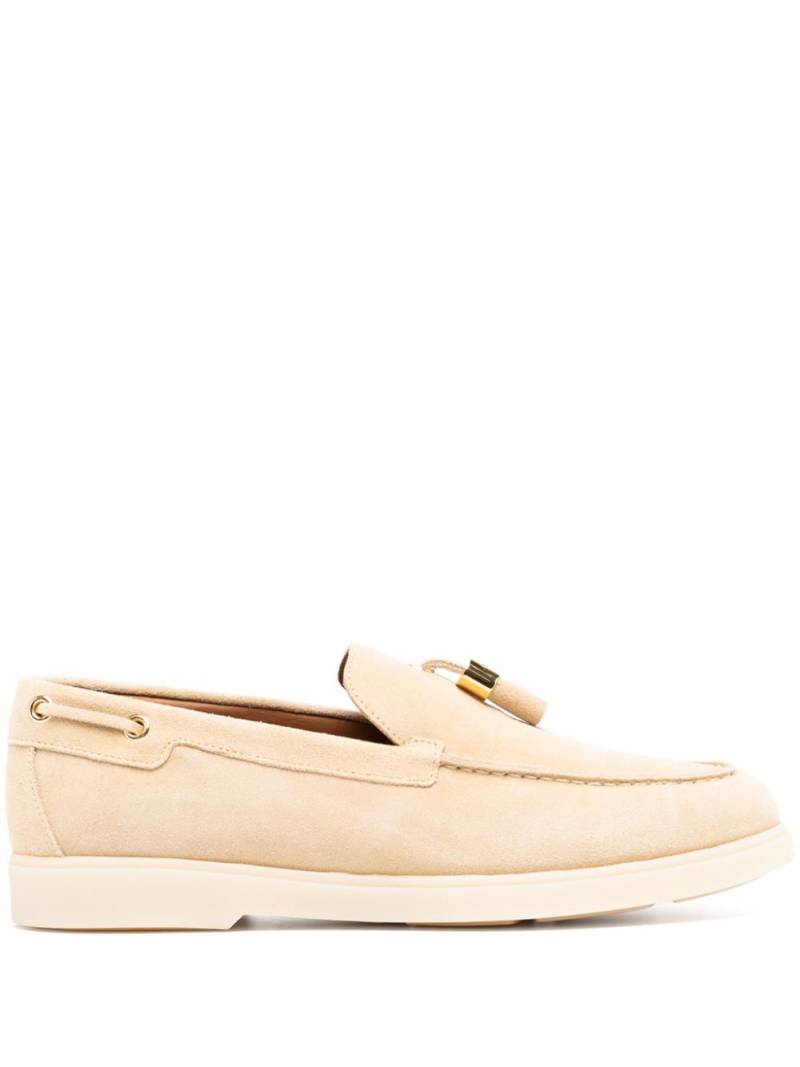 Giuseppe Zanotti Avela tassel suede loafers - Neutrals von Giuseppe Zanotti