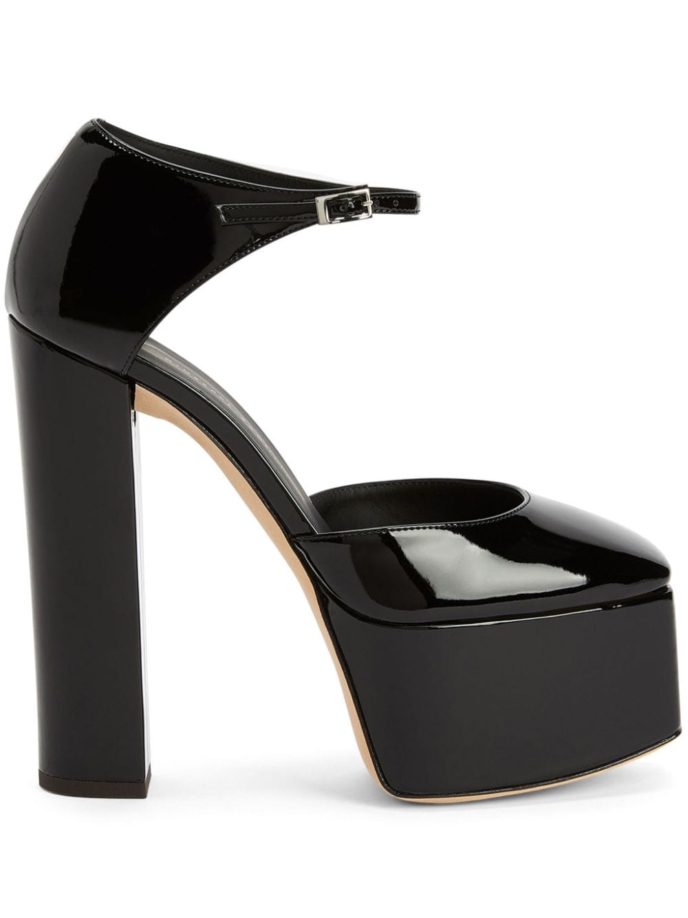 Giuseppe Zanotti Bebe 150mm leather sandals - Black von Giuseppe Zanotti