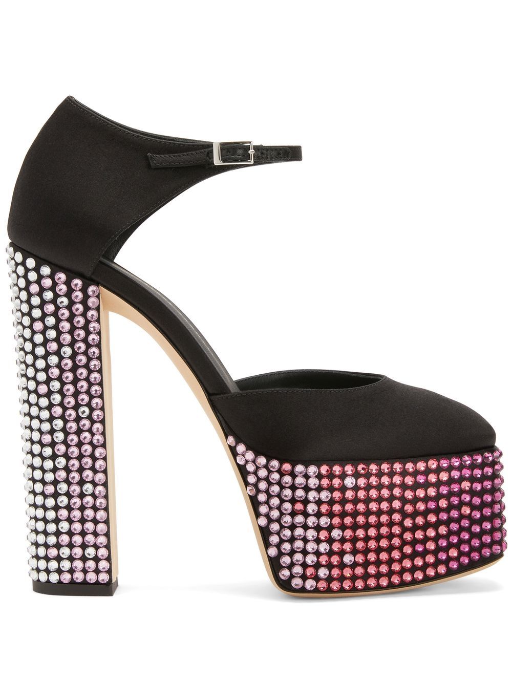 Giuseppe Zanotti Bebe Strass embellished pumps - Black von Giuseppe Zanotti