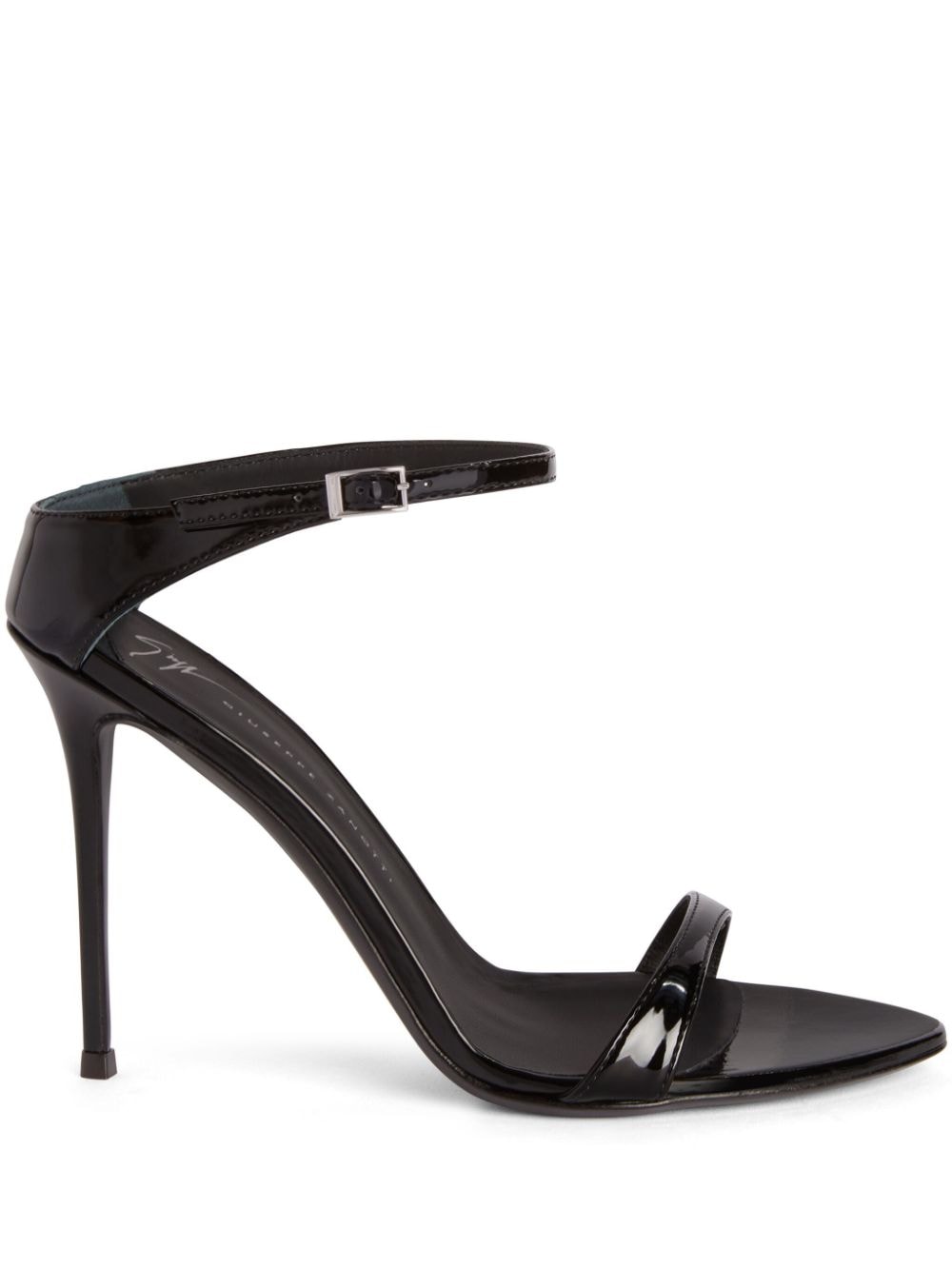 Giuseppe Zanotti Beverlee 105mm leather sandals - Black von Giuseppe Zanotti