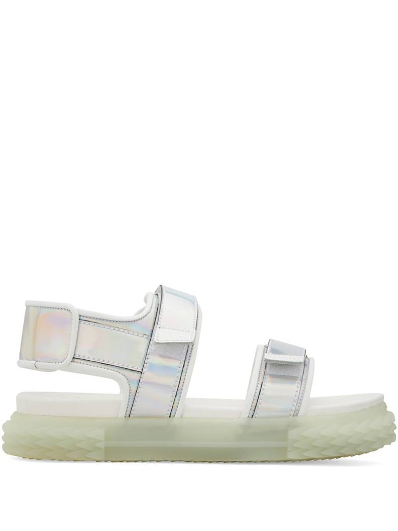 Giuseppe Zanotti Blabber Gummy sandals - White von Giuseppe Zanotti