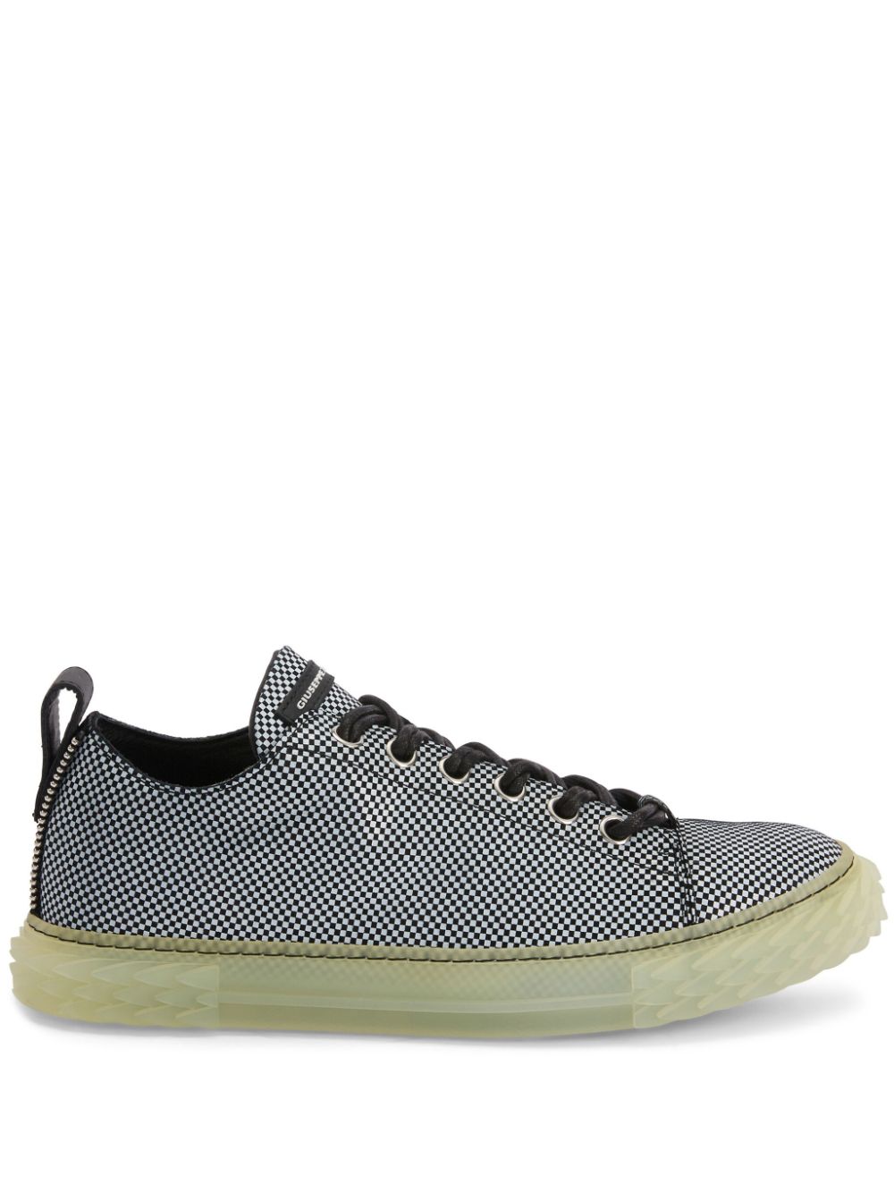 Giuseppe Zanotti Blabber low-top leather sneakers - Black von Giuseppe Zanotti