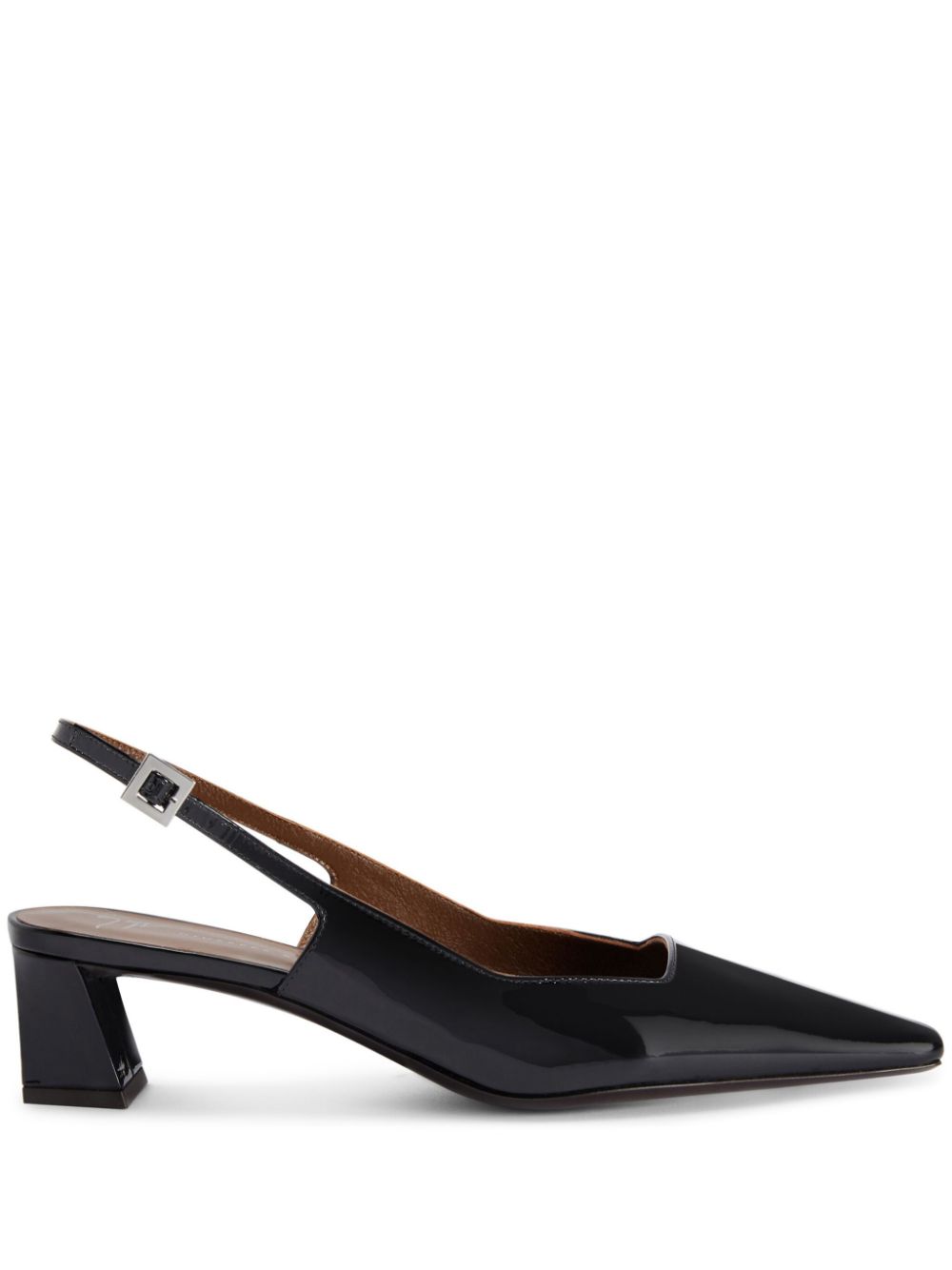 Giuseppe Zanotti Brendha patent-finish pumps - Black von Giuseppe Zanotti