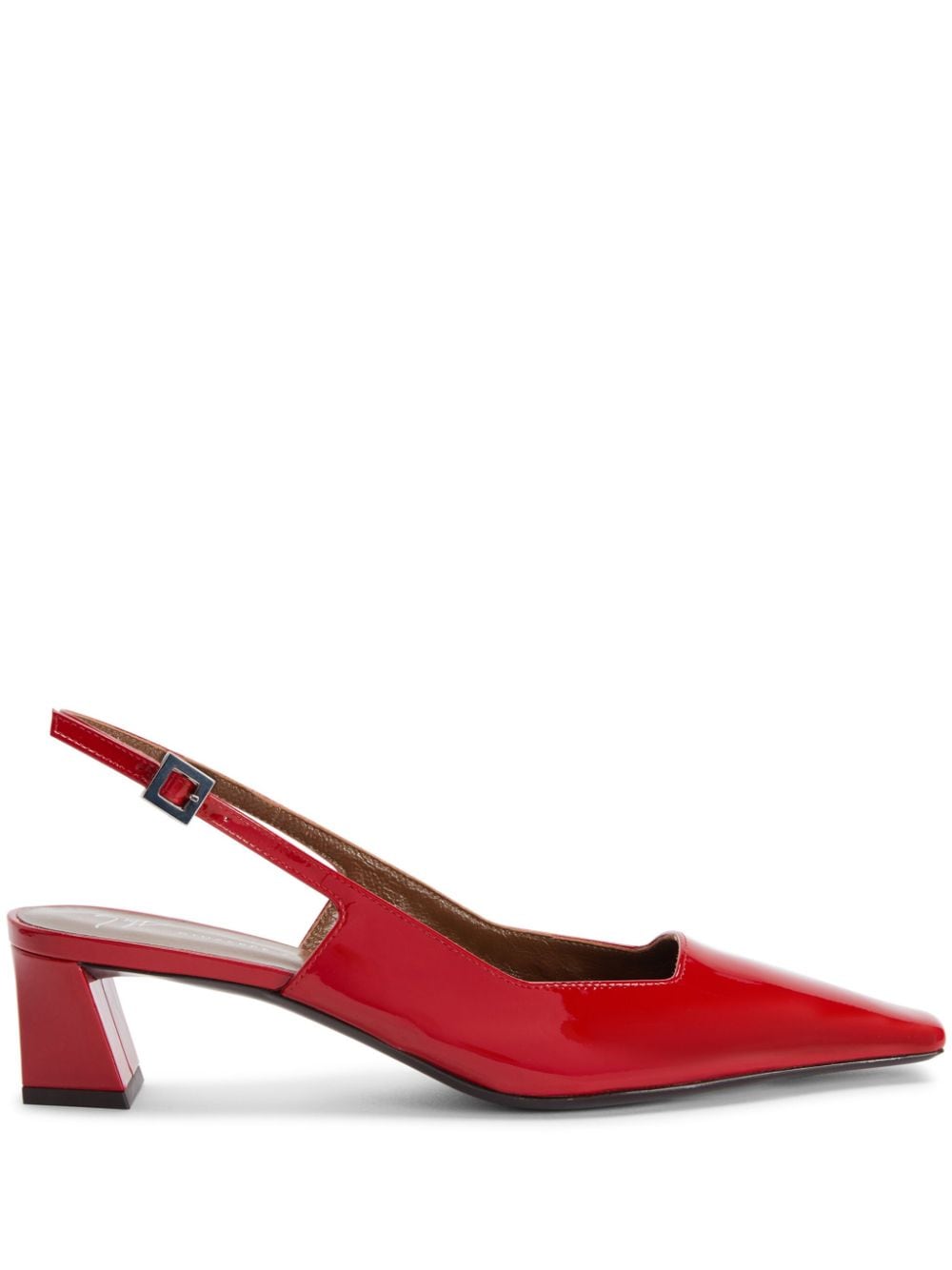 Giuseppe Zanotti Brendha patent-finish pumps - Red von Giuseppe Zanotti