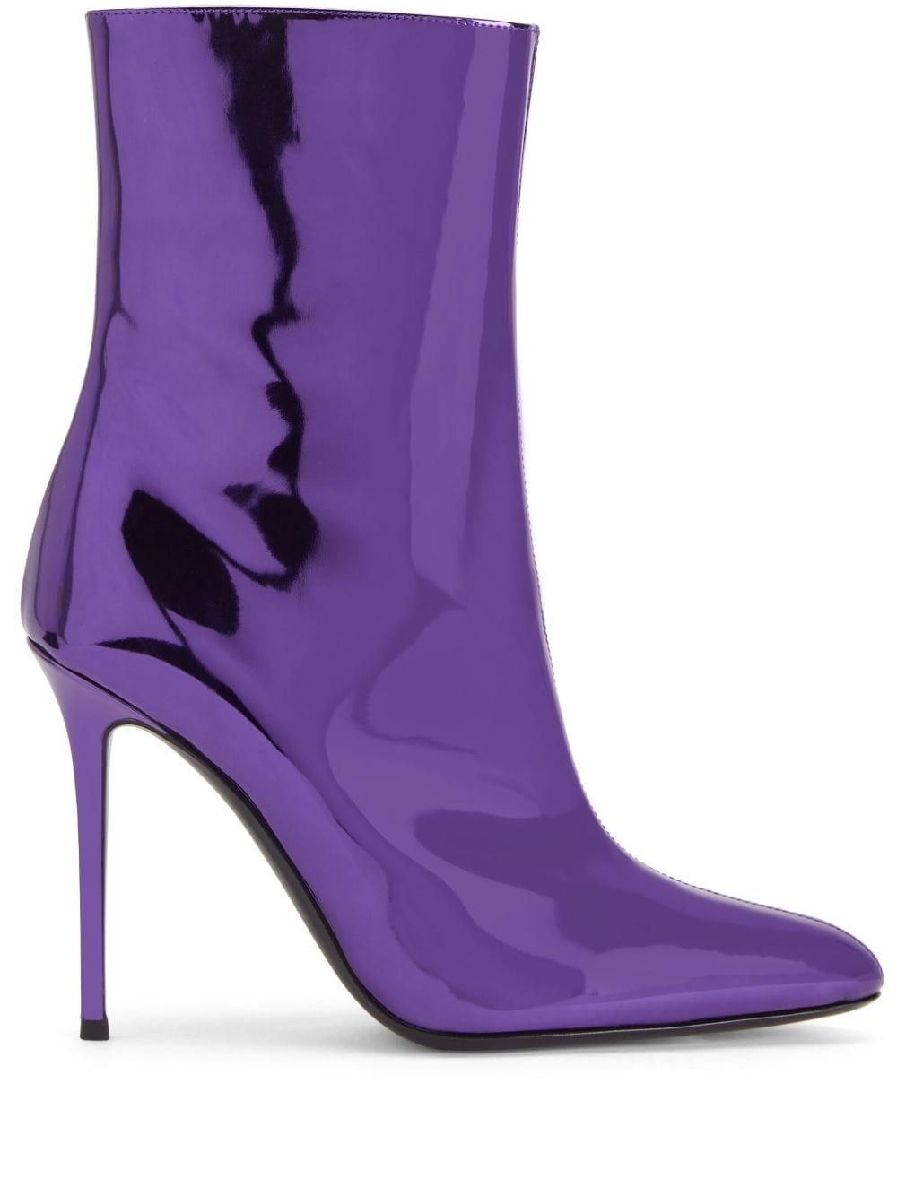 Giuseppe Zanotti Brytta 105mm patent ankle boots - Purple von Giuseppe Zanotti