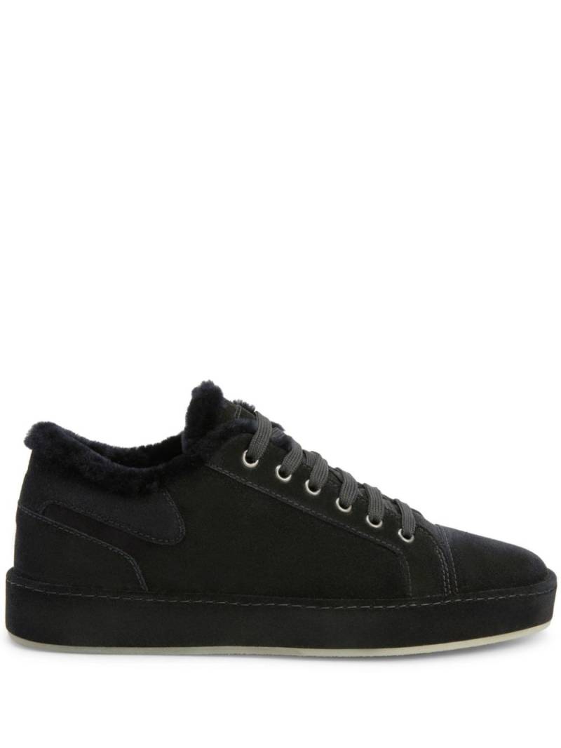 Giuseppe Zanotti City suede sneakers - Black von Giuseppe Zanotti