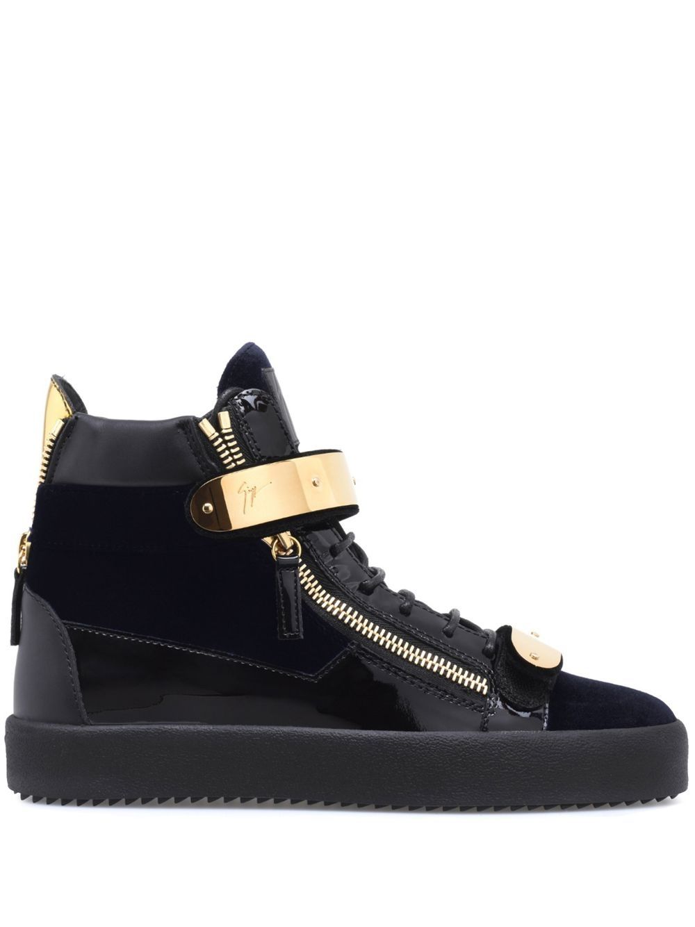 Giuseppe Zanotti Coby high-top sneakers - Black von Giuseppe Zanotti