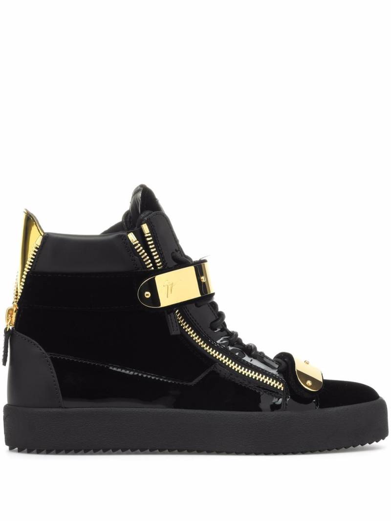 Giuseppe Zanotti Coby high-top sneakers - Black von Giuseppe Zanotti