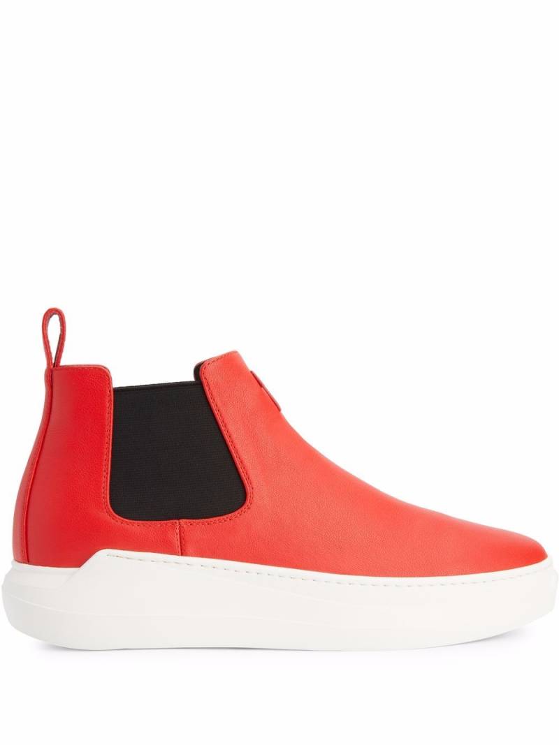 Giuseppe Zanotti Conley High red boots von Giuseppe Zanotti