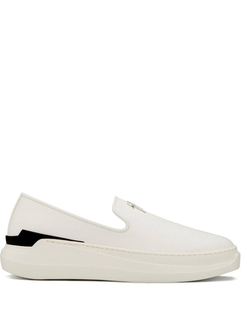 Giuseppe Zanotti Conley logo low-top sneakers - White von Giuseppe Zanotti