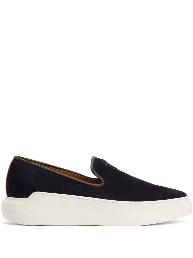 Giuseppe Zanotti Conley slip-on sneakers - Blue von Giuseppe Zanotti