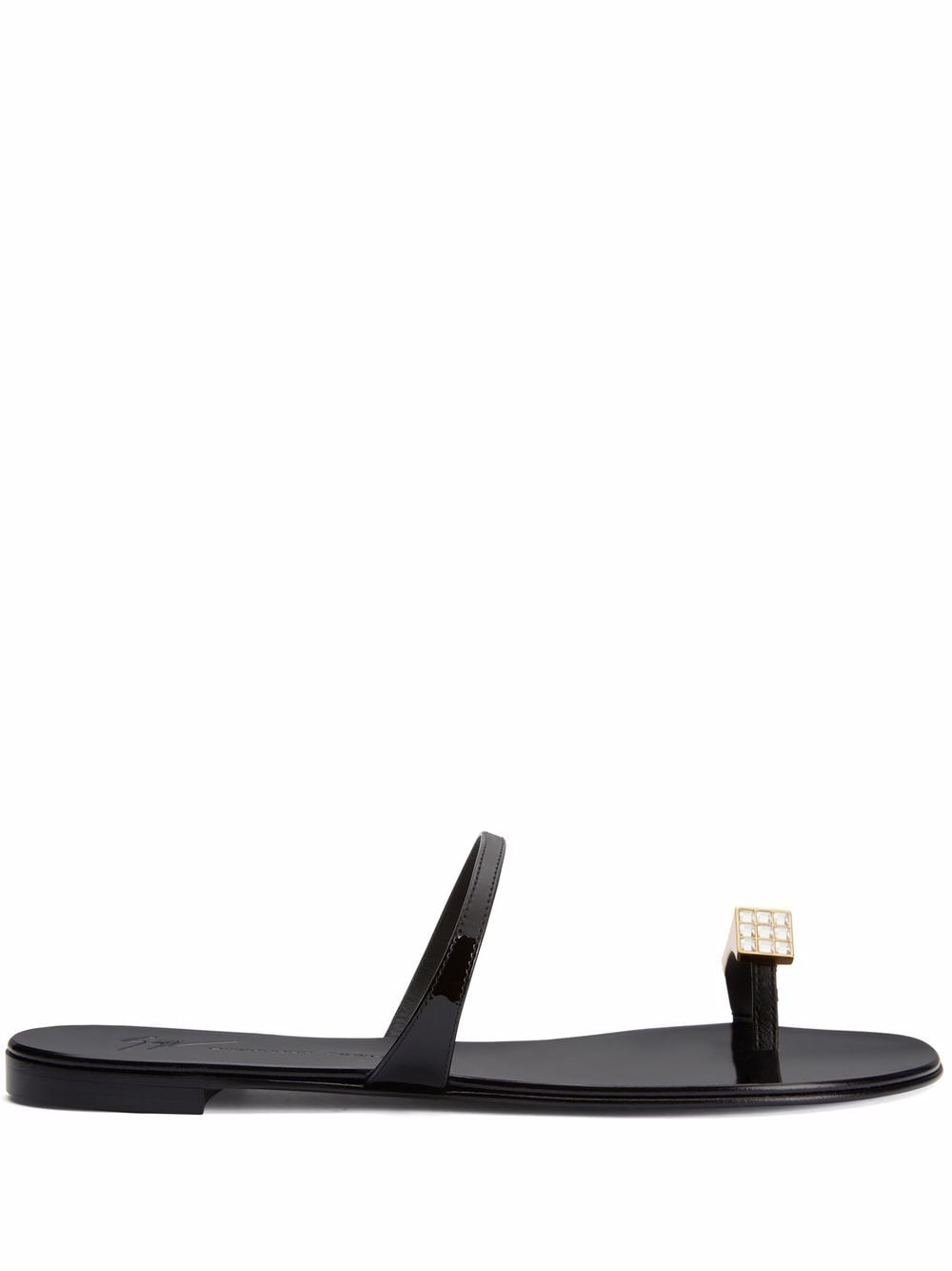 Giuseppe Zanotti Dynamo Ring sandals - Black von Giuseppe Zanotti