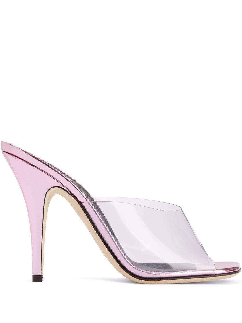 Giuseppe Zanotti Earthshine plexi-detail sandals - Pink von Giuseppe Zanotti