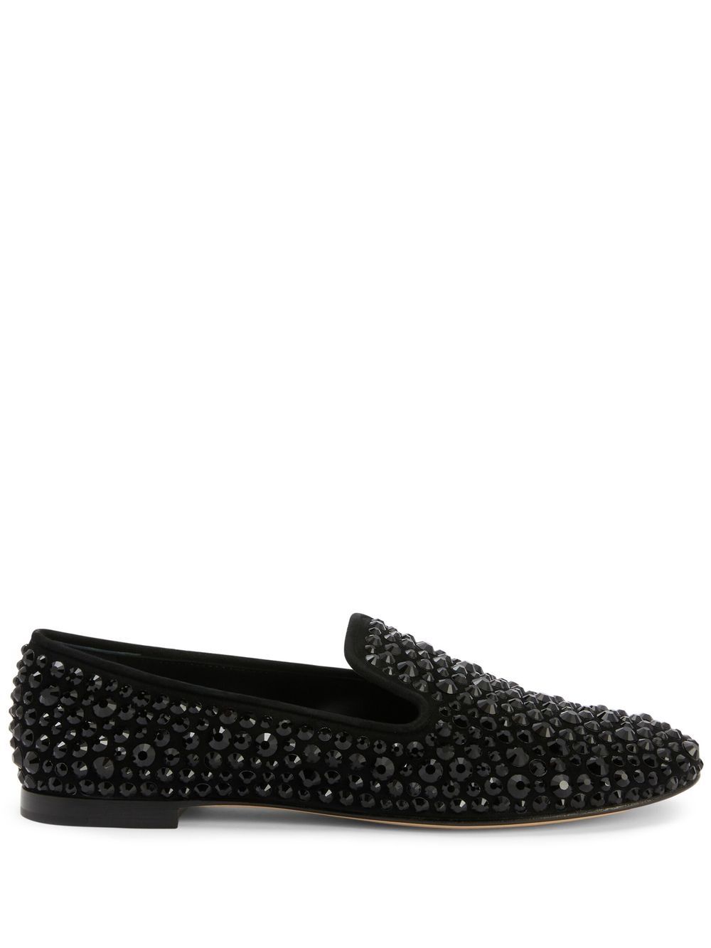 Giuseppe Zanotti Evangelie studded loafers - Black von Giuseppe Zanotti