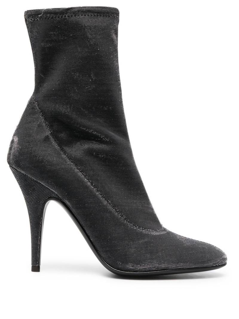 Giuseppe Zanotti Felicienne metallic ankle boots - Grey von Giuseppe Zanotti