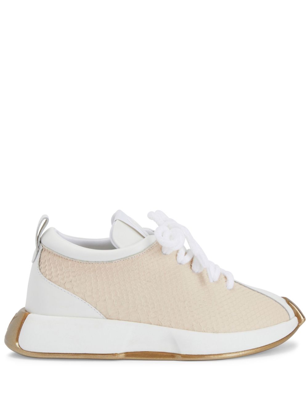 Giuseppe Zanotti Ferox panelled sneakers - White von Giuseppe Zanotti