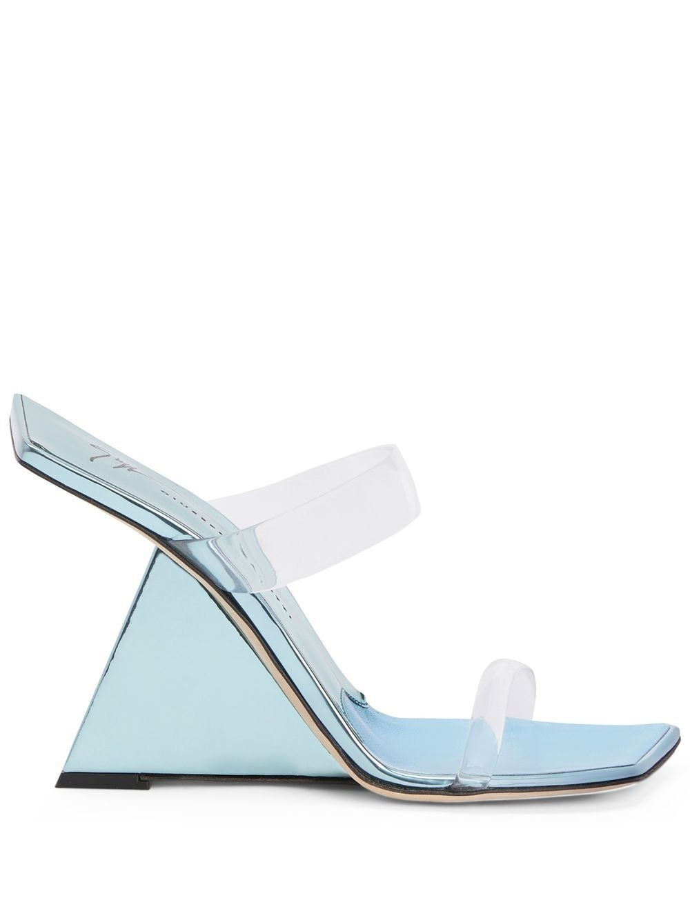 Giuseppe Zanotti Florance Plexi 105mm sandals - Blue von Giuseppe Zanotti