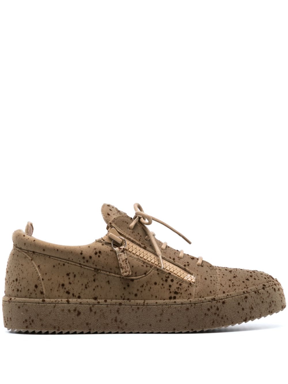 Giuseppe Zanotti Frankie logo-embossed sneakers - Neutrals von Giuseppe Zanotti