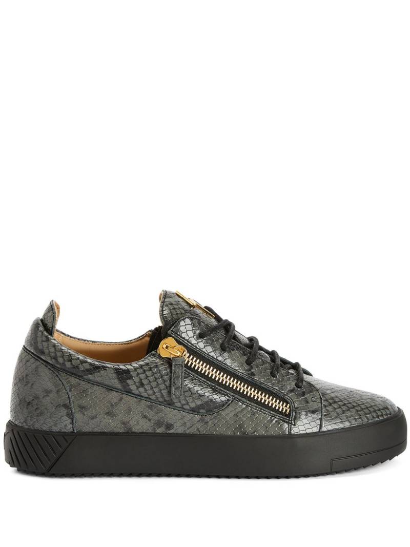 Giuseppe Zanotti Frankie low-top sneakers - Grey von Giuseppe Zanotti