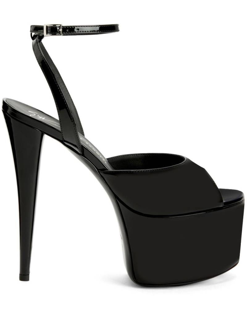 Giuseppe Zanotti GZ Aida 150mm platform sandals - Black von Giuseppe Zanotti