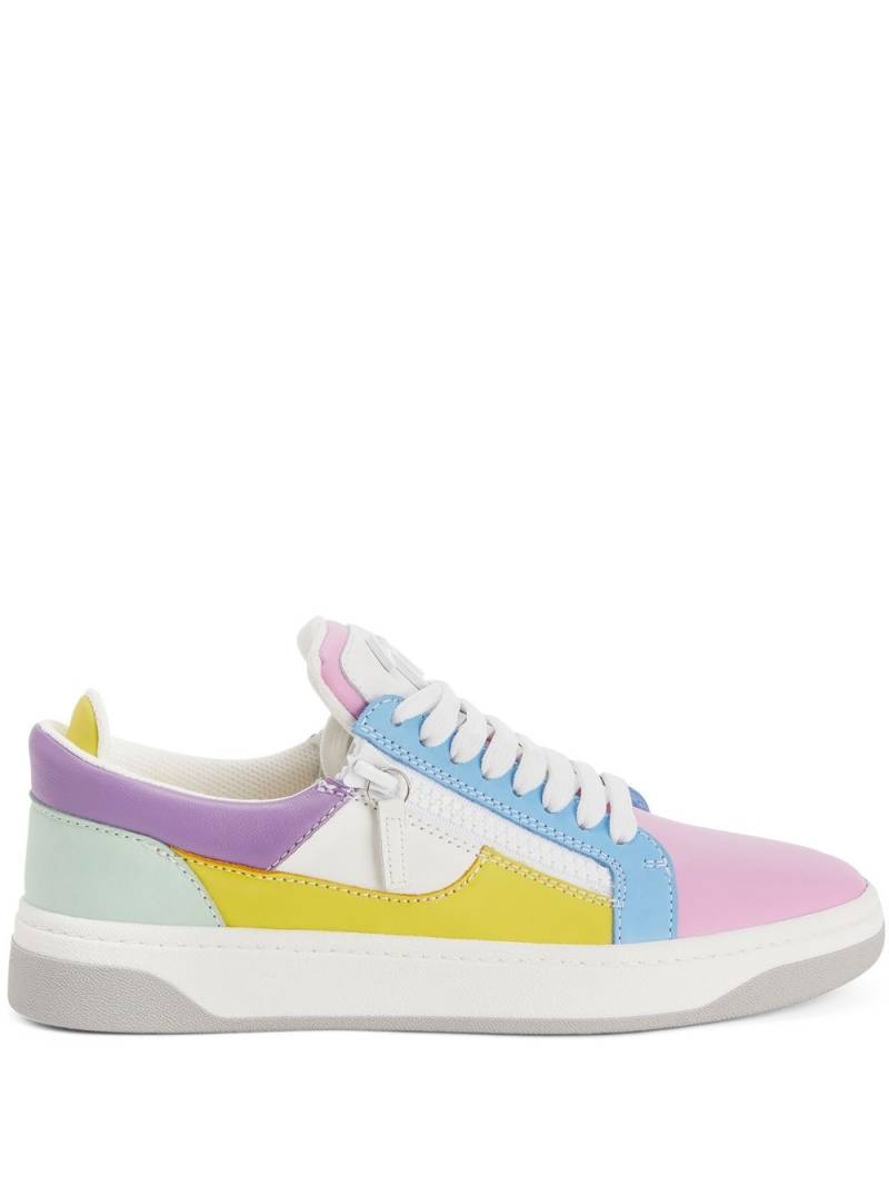 Giuseppe Zanotti GZ94 colour-block sneakers - Multicolour von Giuseppe Zanotti