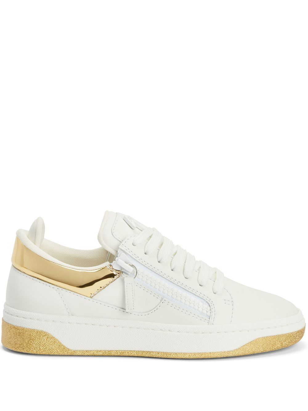 Giuseppe Zanotti GZ94 contrast-trim sneakers - White von Giuseppe Zanotti