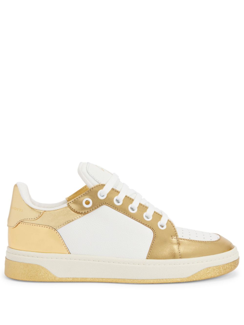 Giuseppe Zanotti GZ94 leather sneakers - White von Giuseppe Zanotti