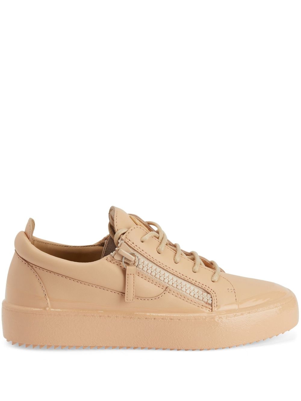 Giuseppe Zanotti Gail Match low-top leather sneakers - Neutrals von Giuseppe Zanotti