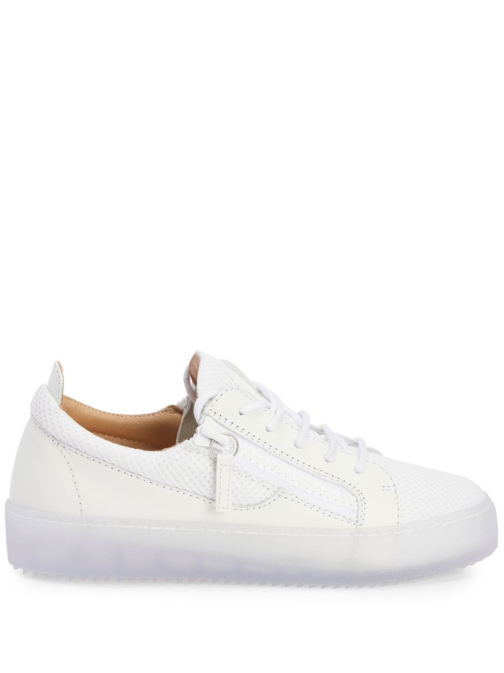 Giuseppe Zanotti Gail lace-up sneakers - White von Giuseppe Zanotti