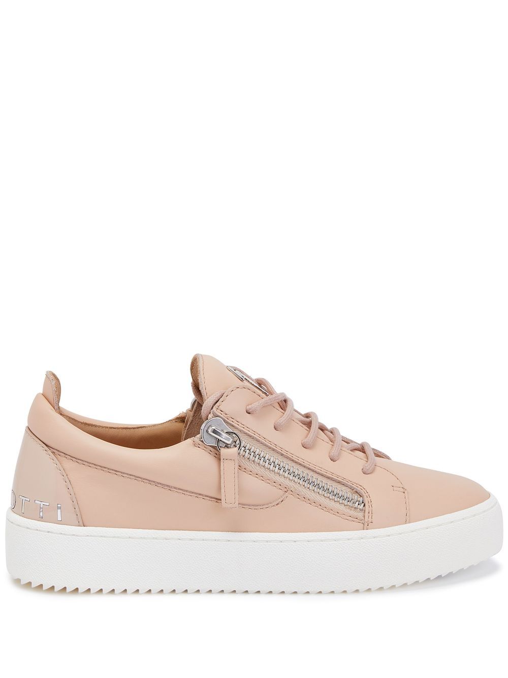 Giuseppe Zanotti Gail leather low-top sneakers - Pink von Giuseppe Zanotti