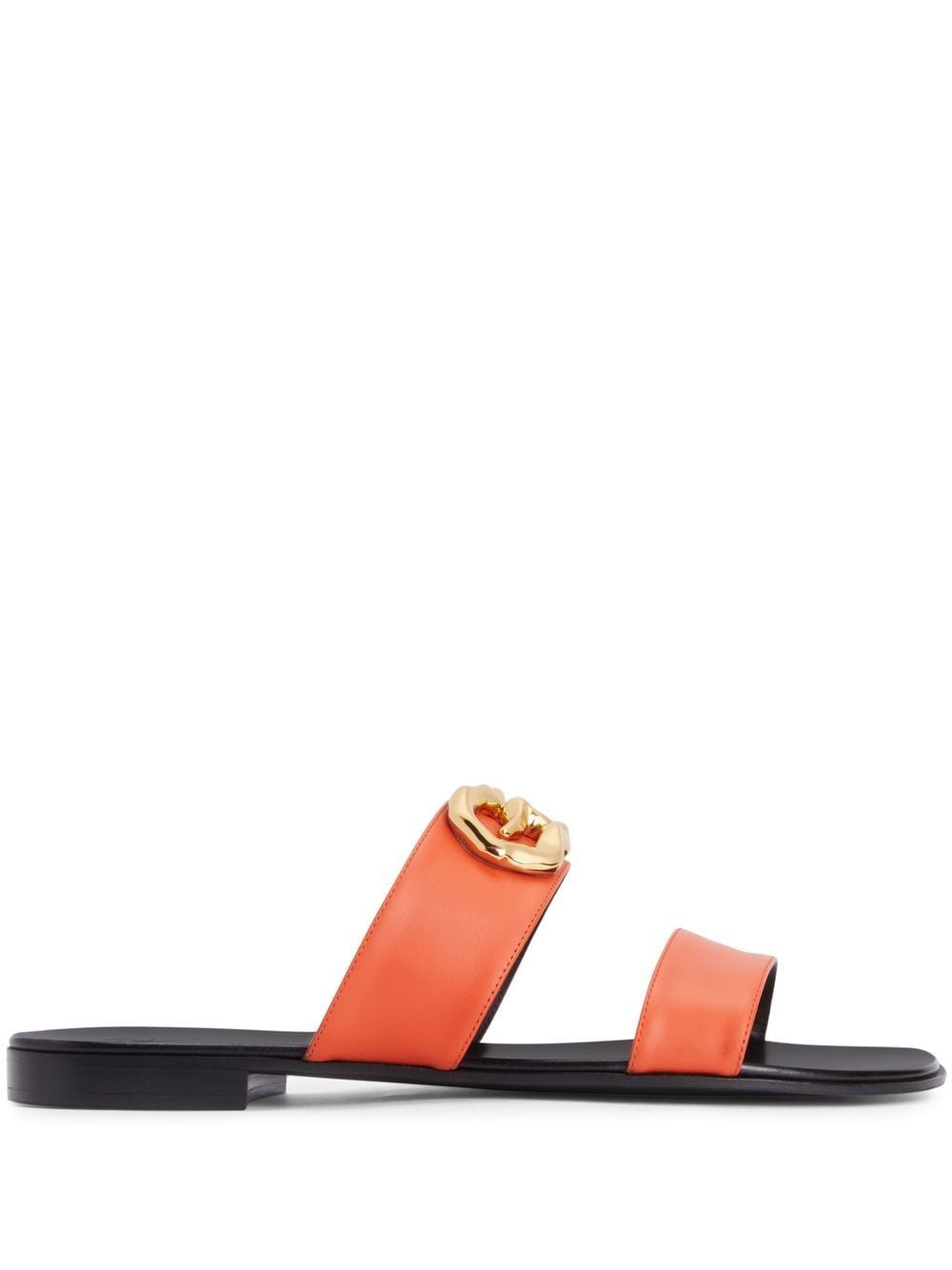 Giuseppe Zanotti Gregory double-strap sandals - Orange von Giuseppe Zanotti