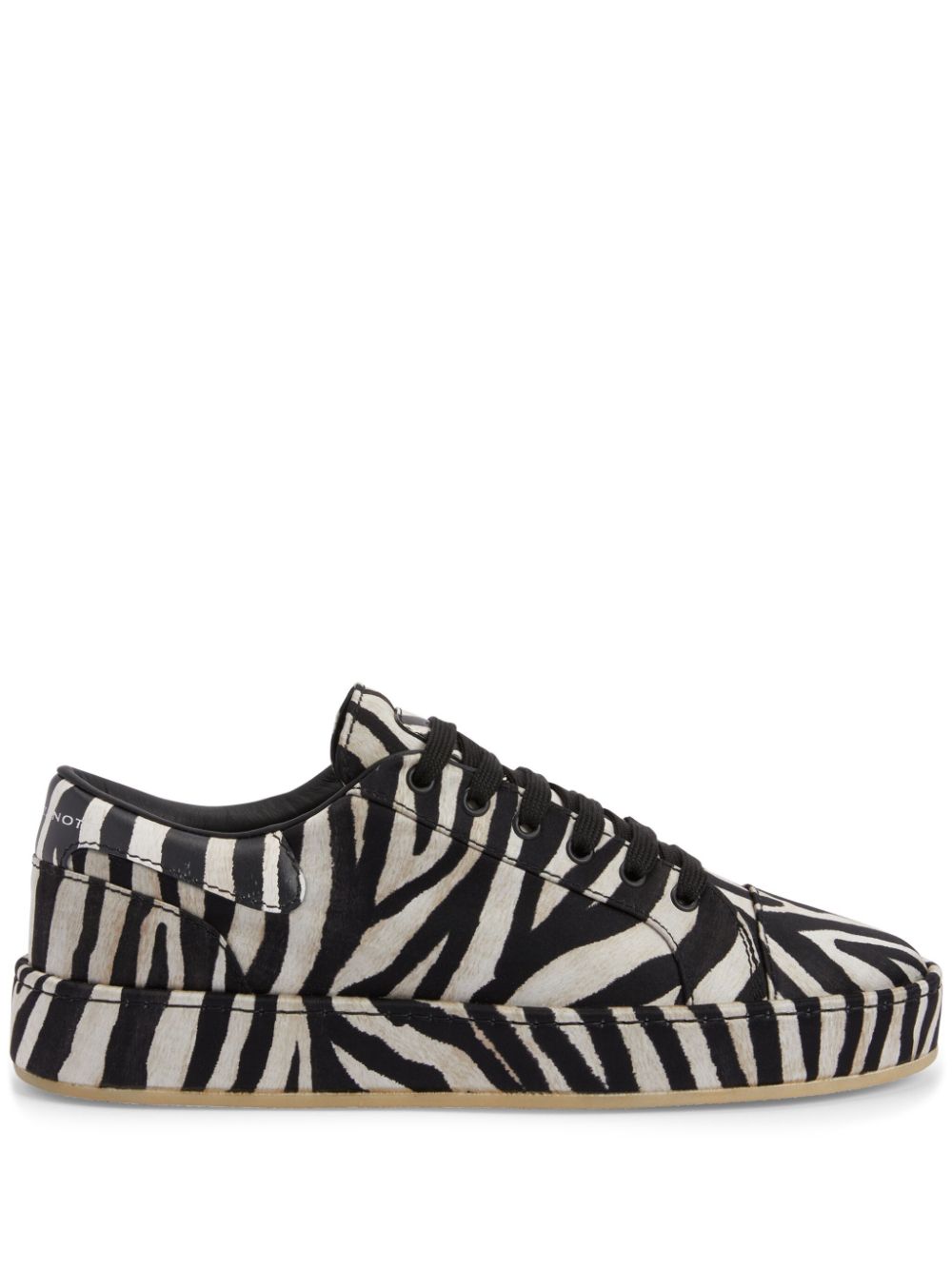 Giuseppe Zanotti Gz City leather sneakers - Black von Giuseppe Zanotti