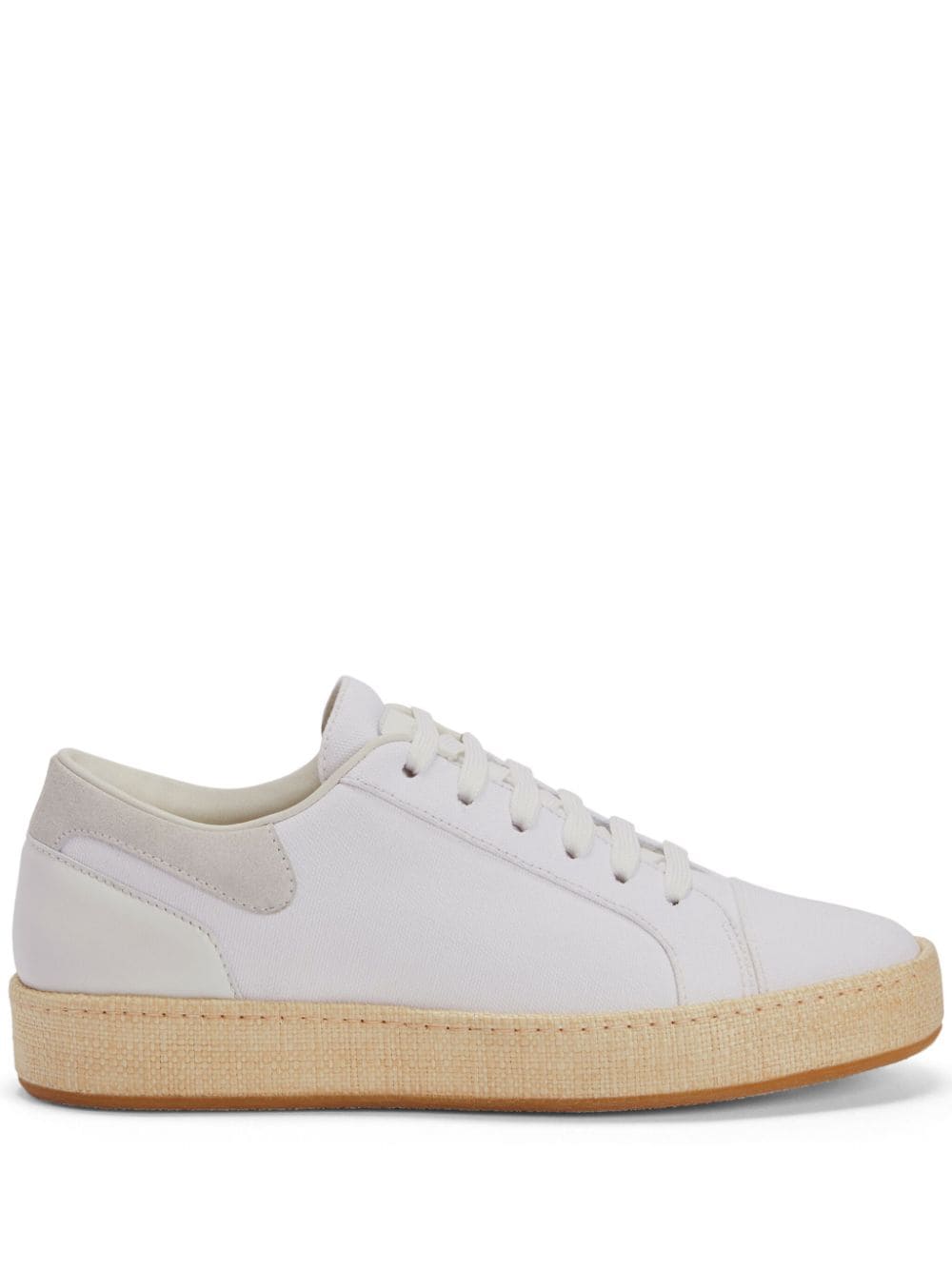 Giuseppe Zanotti Gz-City leather sneakers - White von Giuseppe Zanotti