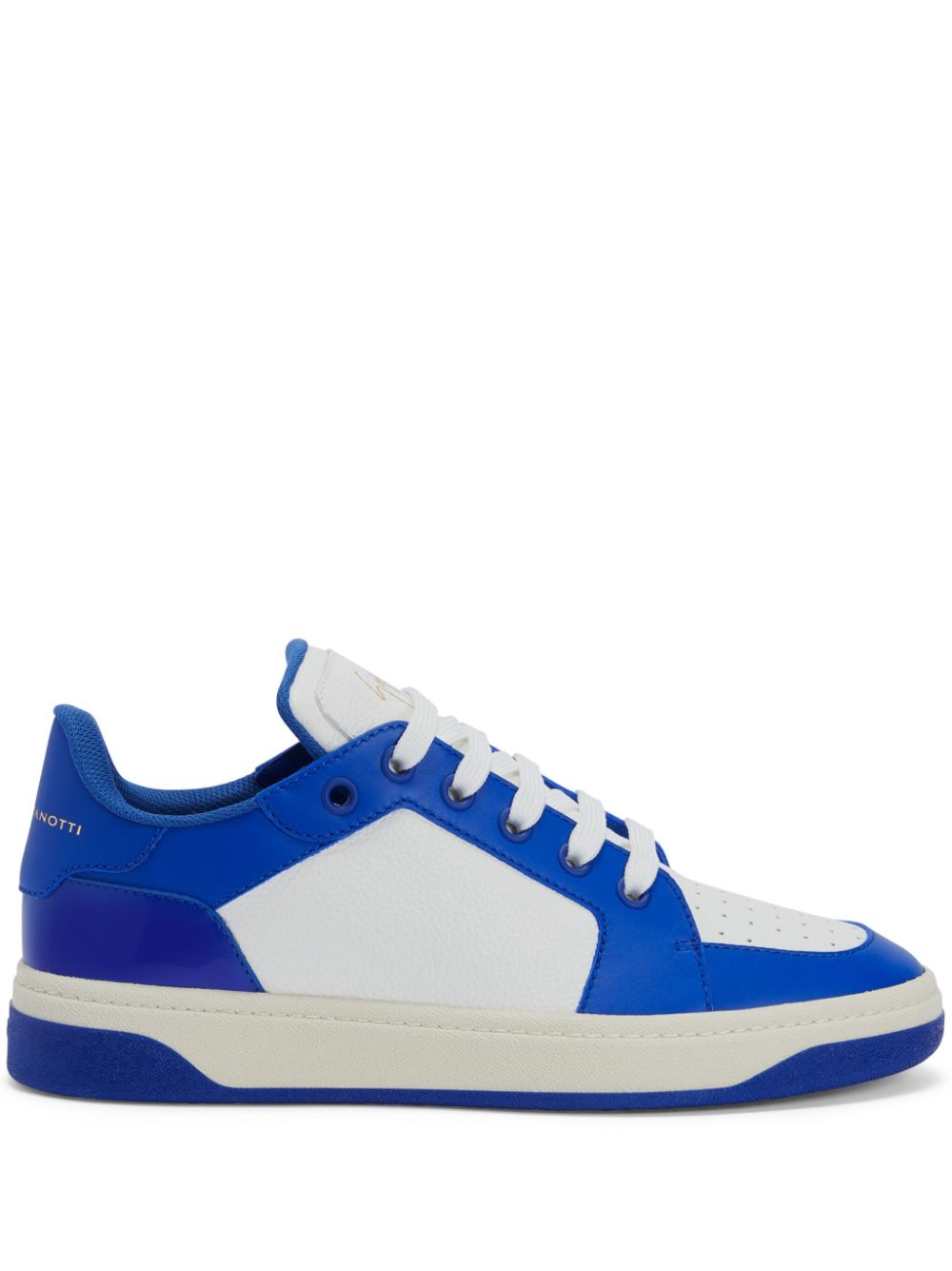 Giuseppe Zanotti Gz94 colour-block leather sneakers - White von Giuseppe Zanotti